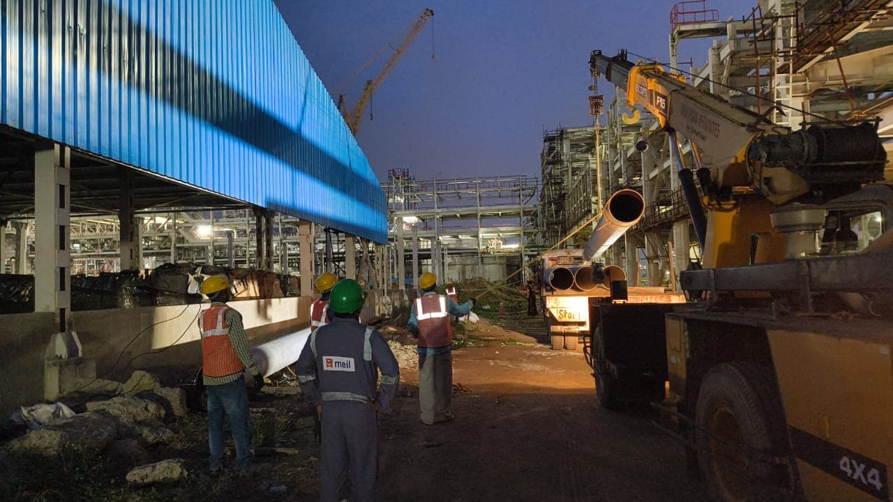 Fabrication and Erection of Duct at Indian Oil Corporation Limited (IOCL)