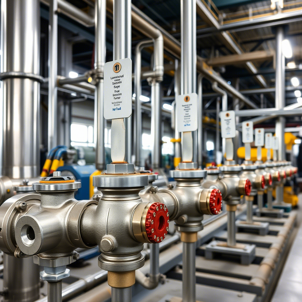 Valve Locking Arrangement & Tag Fitting